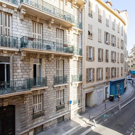 #58 Staywizus - Clim & Balcon 5mins Marche De La * Nice