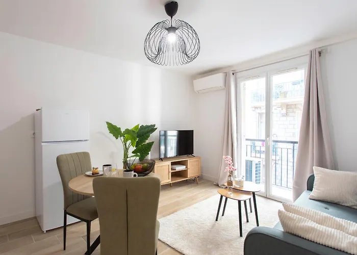 #58 Clim & Balcon 5mins Marche De La Apartmán Nice